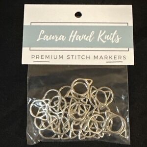 Laura Hand Knits Premium Stitch Markers NIB